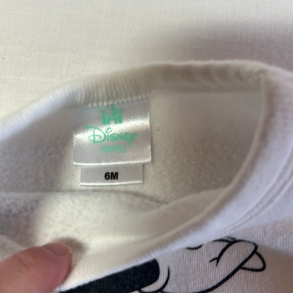 Disney Baby - White and Tan Mickey Mouse 2-piece Outfit - Picture 3 of 5